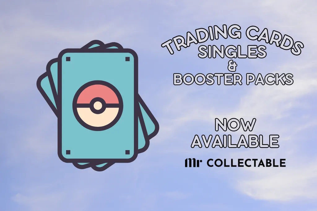 Mr Collectable shipping and new product updates announcement