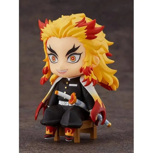 Demon Slayer: Kimetsu no Yaiba Kyojuro Rengoku Nendoroid Swacchao! Sitting Figure-Figure-Good Smile Company-