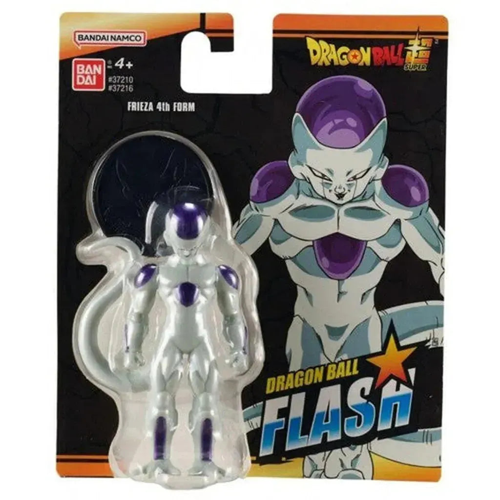 Bandai's 4-inch Frieza 4th Form action figure with coin stand