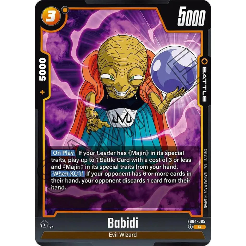 Babidi - FB04-085 - Ultra Limit (FB04)