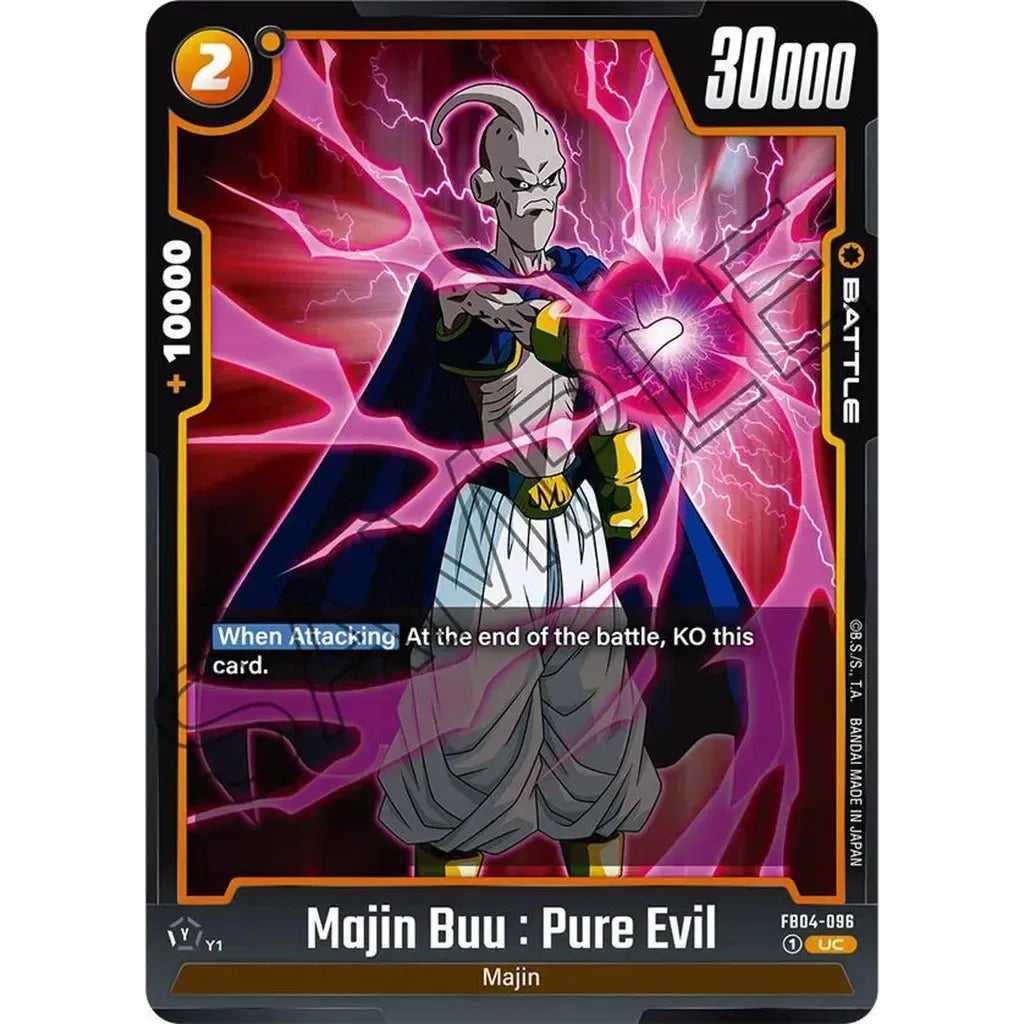 Majin Buu : Pure Evil - FB04-096- Ultra Limit (FB04)
