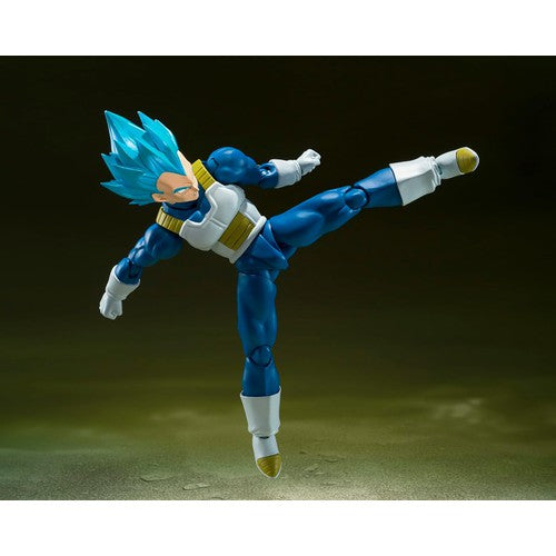 Dragon Ball Super - Super Saiyan God Super Saiyan Vegeta (Unwavering Saiyan Pride) - S.H.Figuarts Action Figure