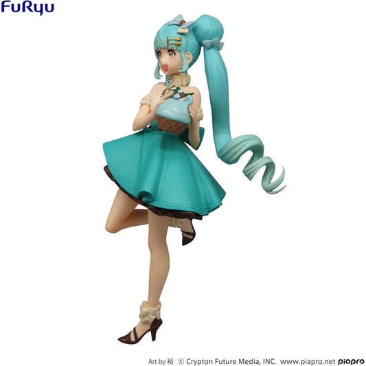 Hatsune Miku Sweetsweets Chocolate Mint figure by FuRyu