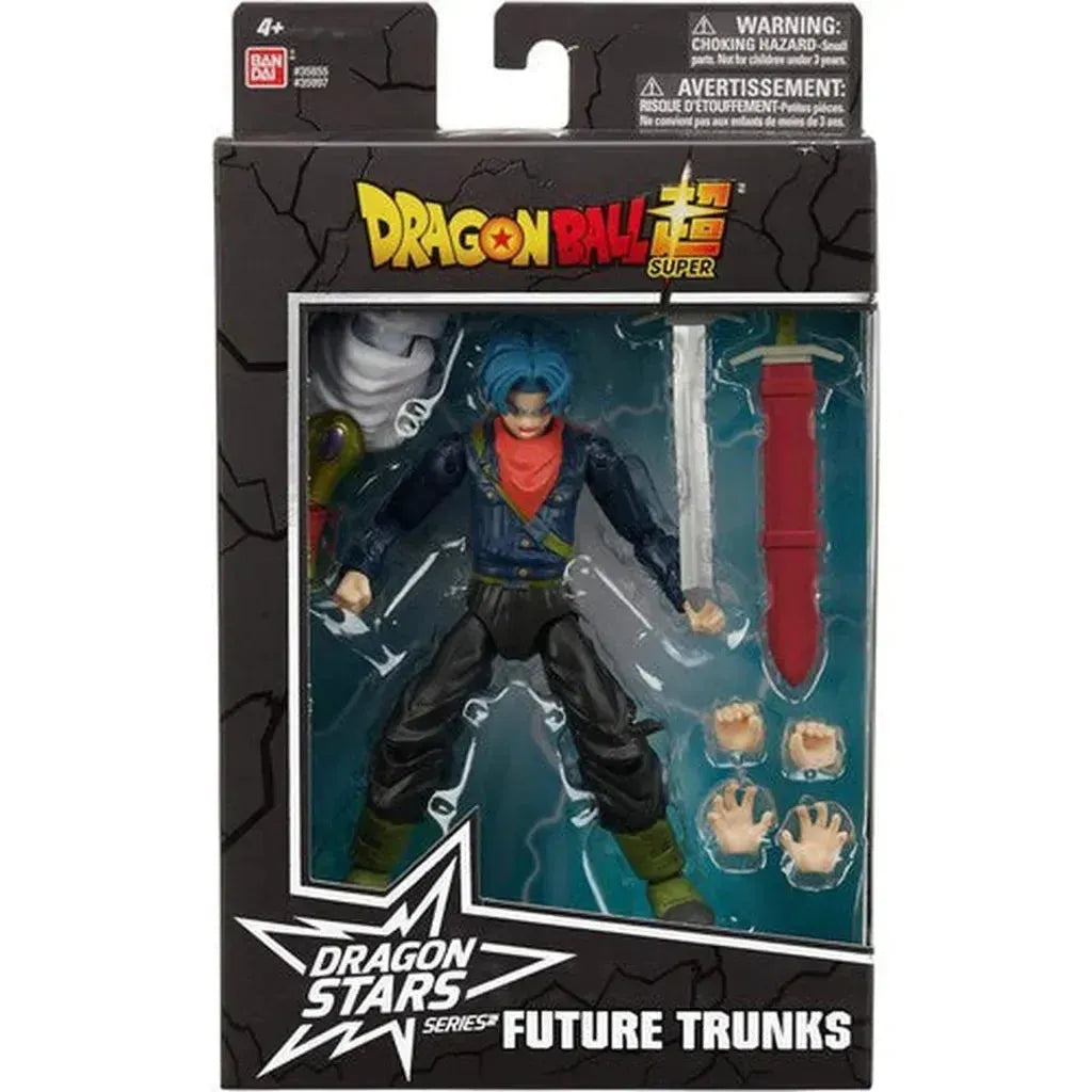 Bandai's 6.5-inch Future Trunks action figure with sword accessory