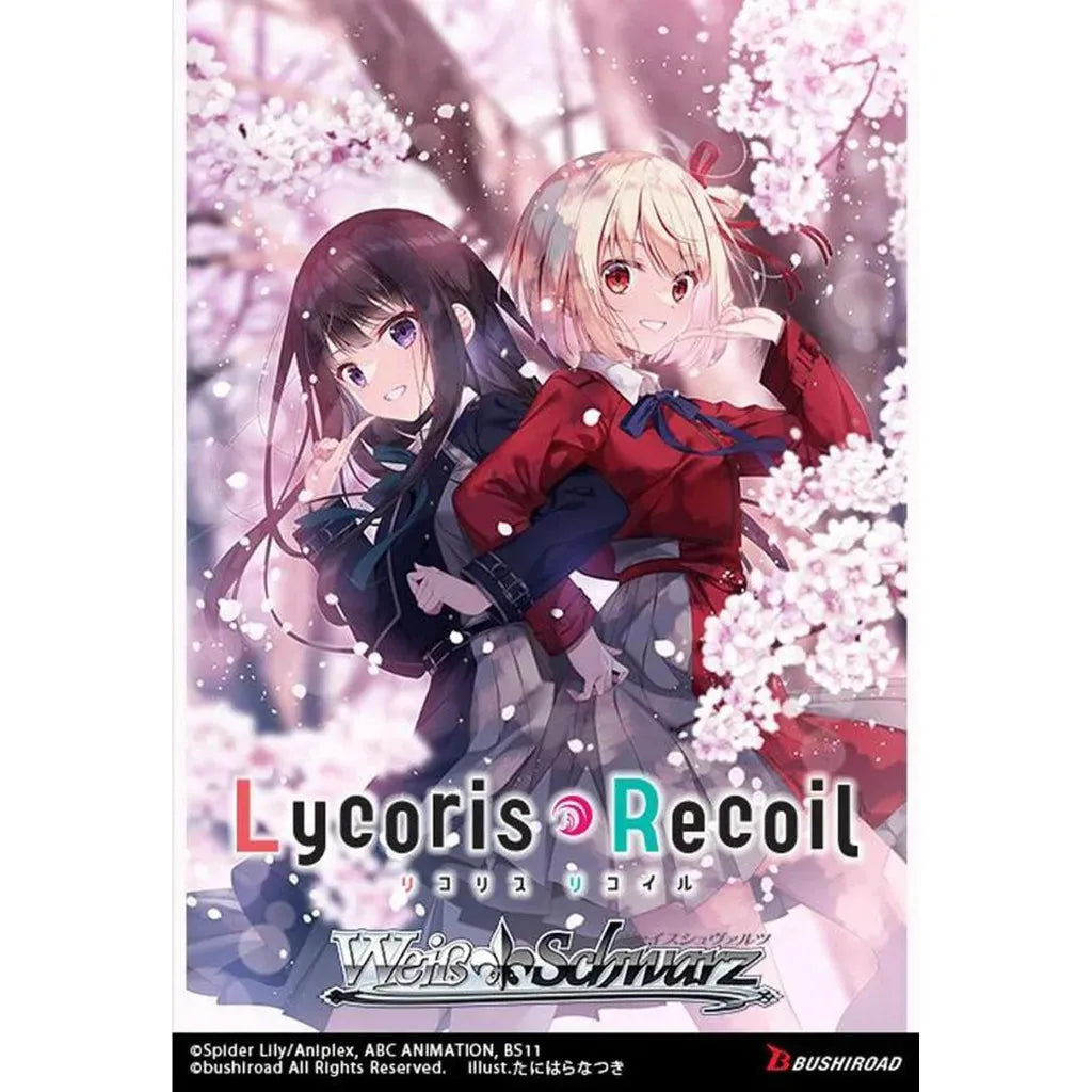 Weiss Schwarz- Lycoris Recoil Premium Booster Box (ENGLISH)