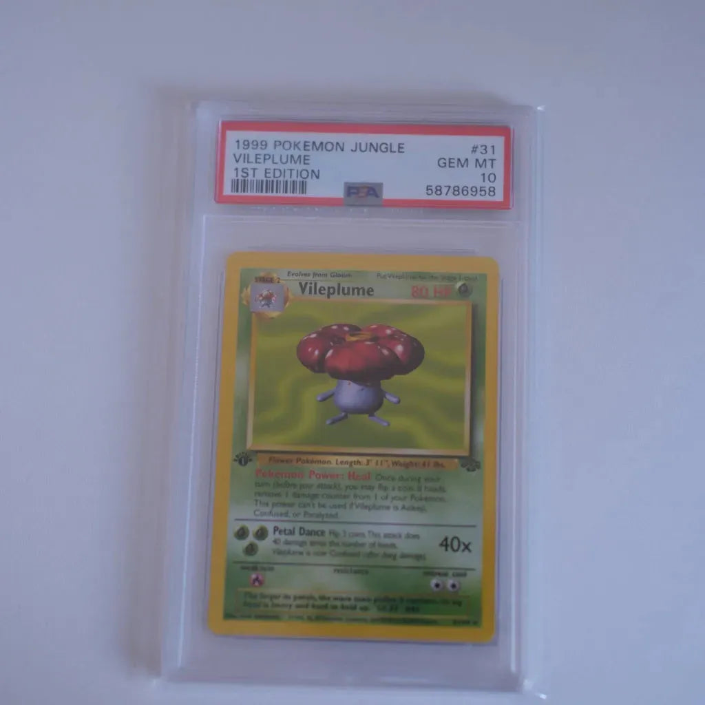 Pokémon - 1st Edition Vileplume non Holo (PSA 10)