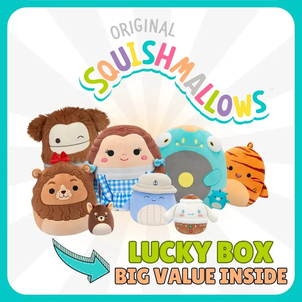 Squishmallows - Lucky Box – Get $25 to $43 Worth of Plushies!
