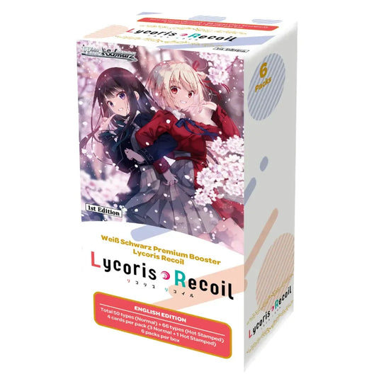 Image Weiss Schwarz- Lycoris Recoil Premium Booster Box (ENGLISH)
