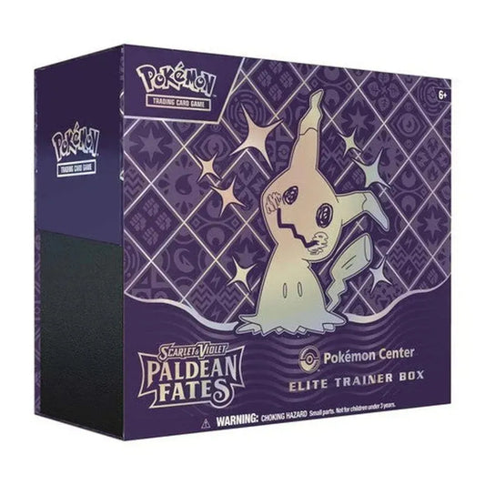 Pokémon - Scarlet & Violet-Paldean Fates "POKEMON CENTER EXCLUSIVE" Elite Trainer Box