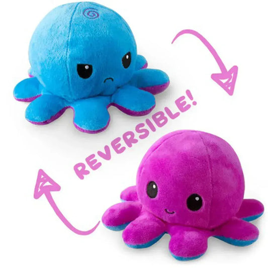 Tee Turtle - Reversible Octopus Plushie
