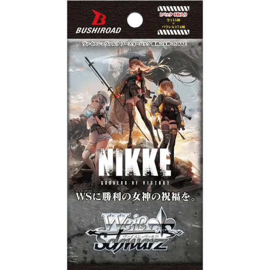 Sealed Weiss Schwarz Booster Box featuring Goddess of Victory: Nikke