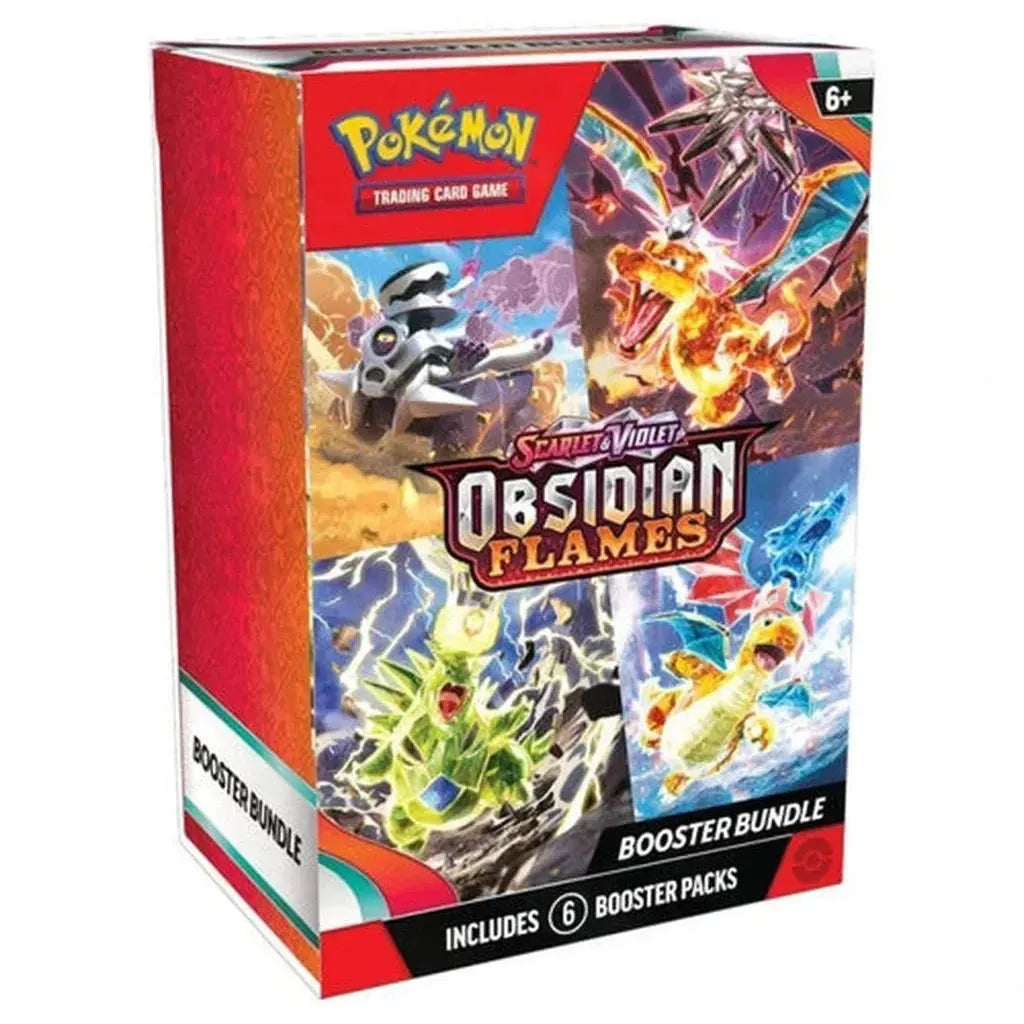 POKÉMON TCG Scarlet & Violet 3: Obsidian Flames Booster Bundle