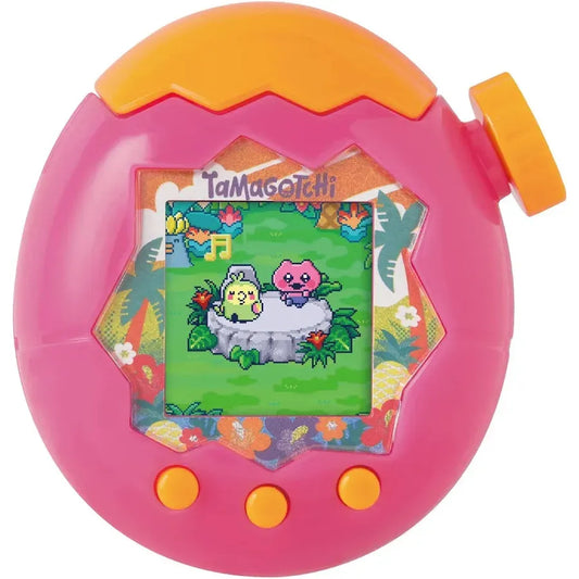 tamagotchi-paradise-orange-tropics-dx-premium-set-virtual-pet