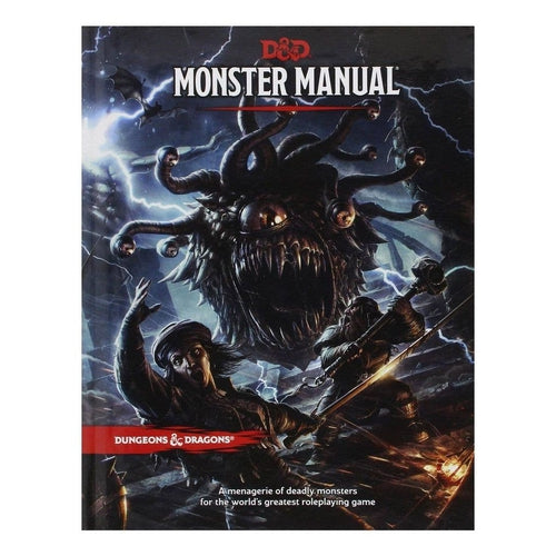 D&D Monster Manual-Tabletop RPG-Wizards of the Coast-