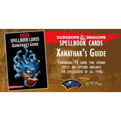 D&D Spellbook Cards Xanathars Deck 2018 Edition-Tabletop RPG-Wizards of the Coast-