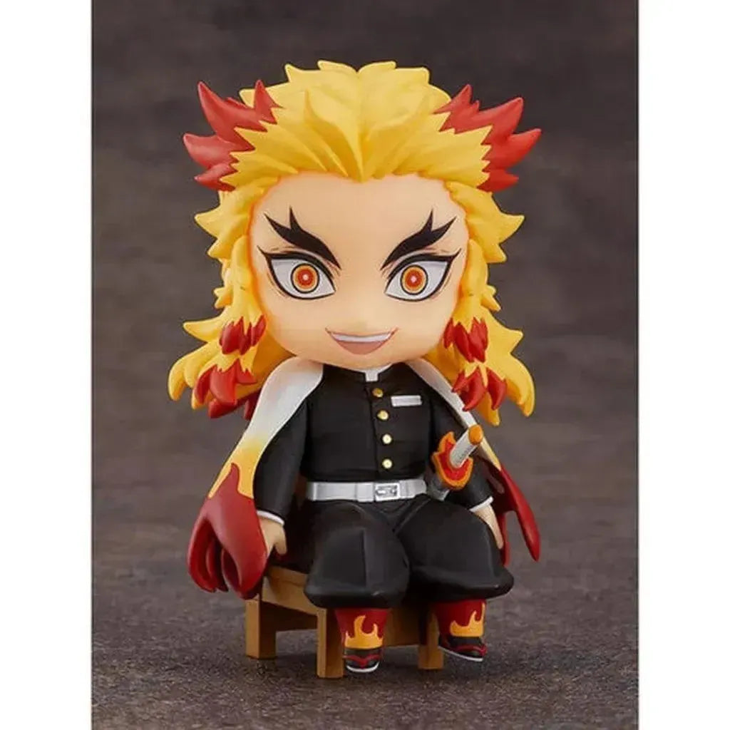 Demon Slayer: Kimetsu no Yaiba Kyojuro Rengoku Nendoroid Swacchao! Sitting Figure-Figure-Good Smile Company-