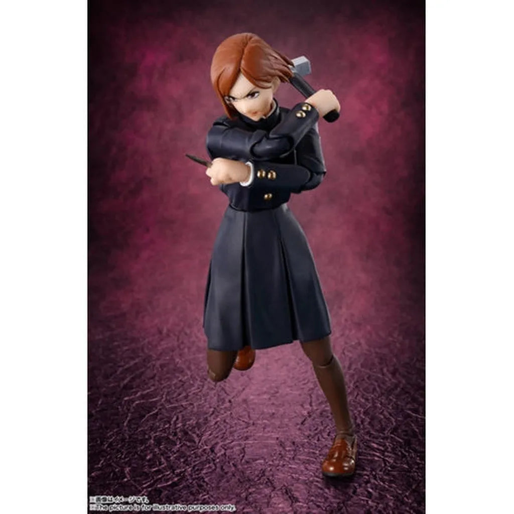 Tamashii NationsFigure&quot;I am Nobara Kugisaki!&quot;
From the smash hit &quot;Jujutsu Kaisen&quot; series, the steely Nobara Kugisaki joins S.H.Figuarts! Accessories let you re-create your favorite scenesS.H. Figuarts Nobara Kugisaki