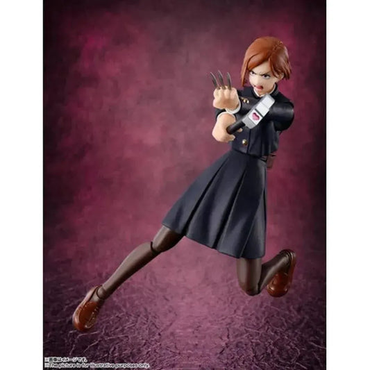 Tamashii NationsFigure"I am Nobara Kugisaki!"
From the smash hit "Jujutsu Kaisen" series, the steely Nobara Kugisaki joins S.H.Figuarts! Accessories let you re-create your favorite scenesS.H. Figuarts Nobara Kugisaki
