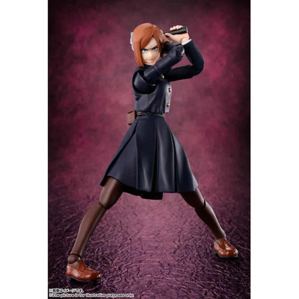 Tamashii NationsFigure&quot;I am Nobara Kugisaki!&quot;
From the smash hit &quot;Jujutsu Kaisen&quot; series, the steely Nobara Kugisaki joins S.H.Figuarts! Accessories let you re-create your favorite scenesS.H. Figuarts Nobara Kugisaki