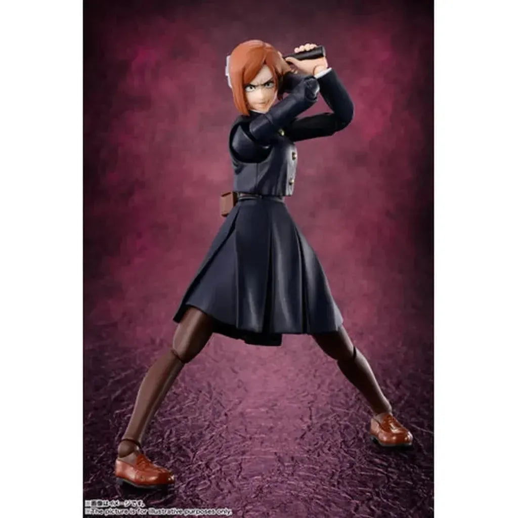 Tamashii NationsFigure"I am Nobara Kugisaki!"
From the smash hit "Jujutsu Kaisen" series, the steely Nobara Kugisaki joins S.H.Figuarts! Accessories let you re-create your favorite scenesS.H. Figuarts Nobara Kugisaki