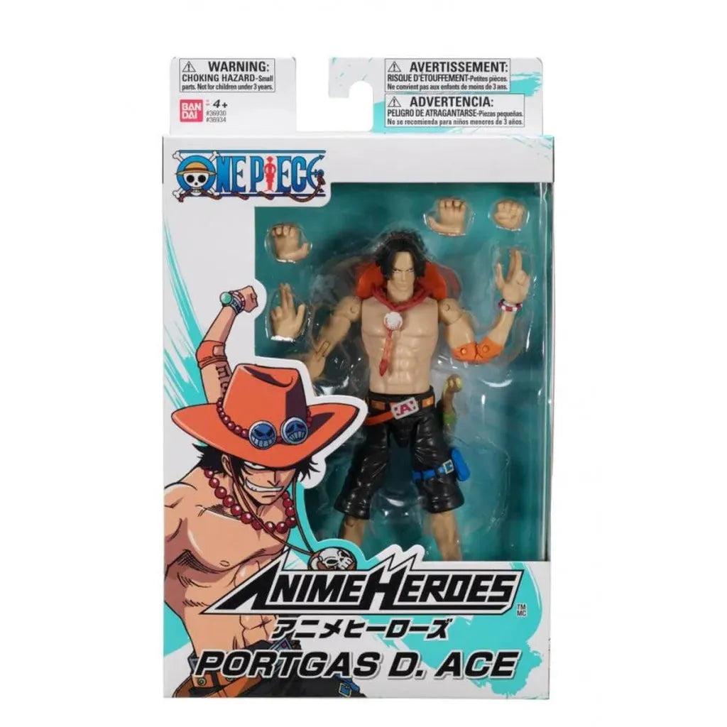 One Piece - Anime Heroes -Portgas D. Ace Action Figure