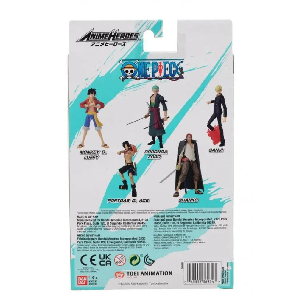 One Piece - Anime Heroes -Portgas D. Ace Action Figure