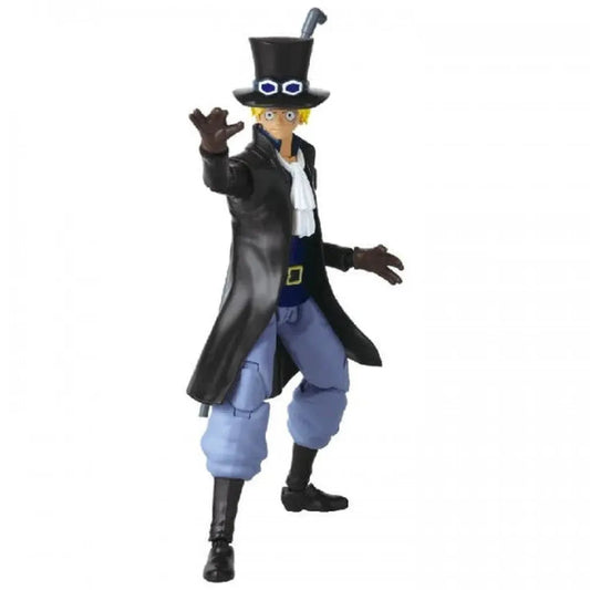 One Piece Anime Heroes Sabo action figure with pipe weapon