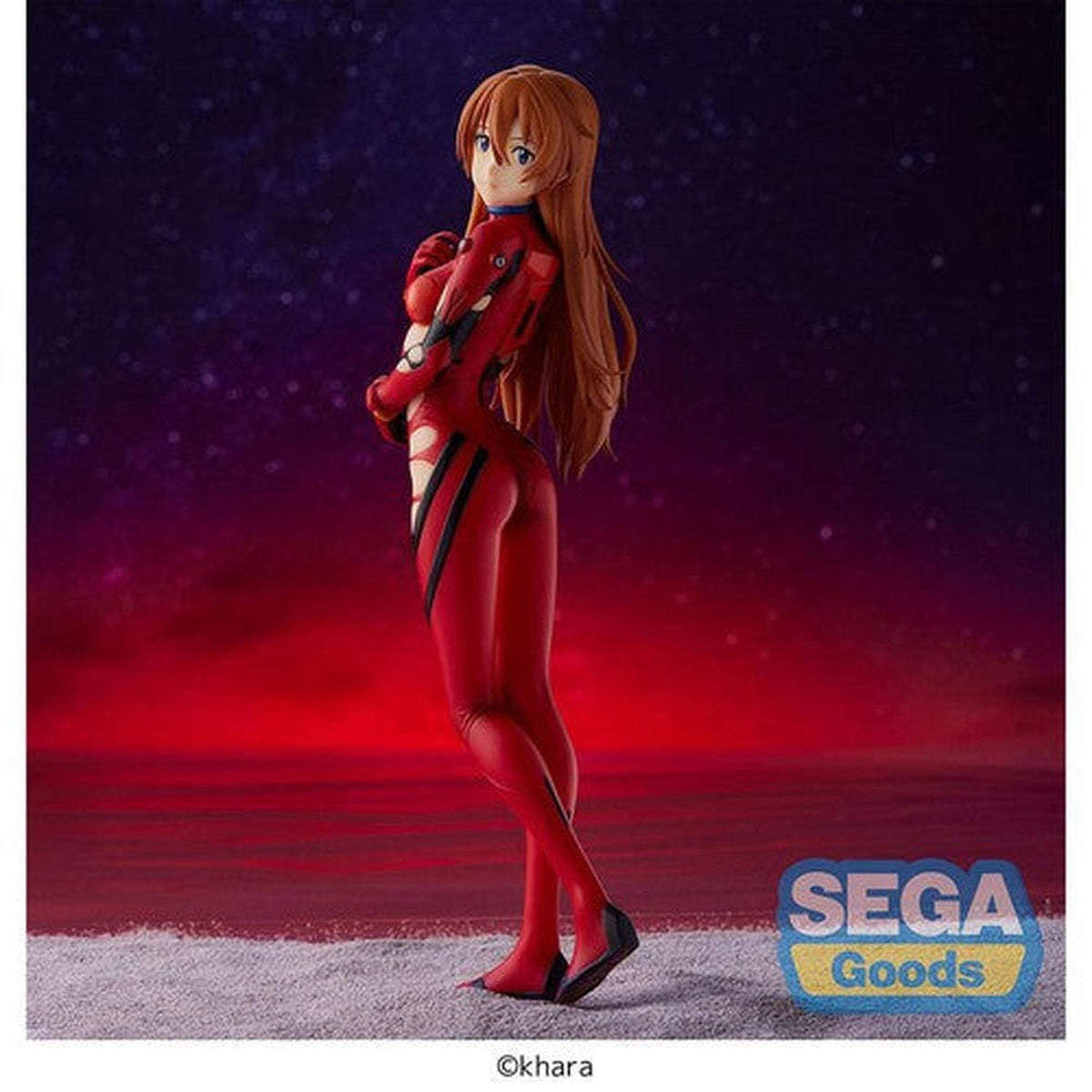 Rebuild of Evangelion - Asuka Langley On the Beach Super Premium Statue