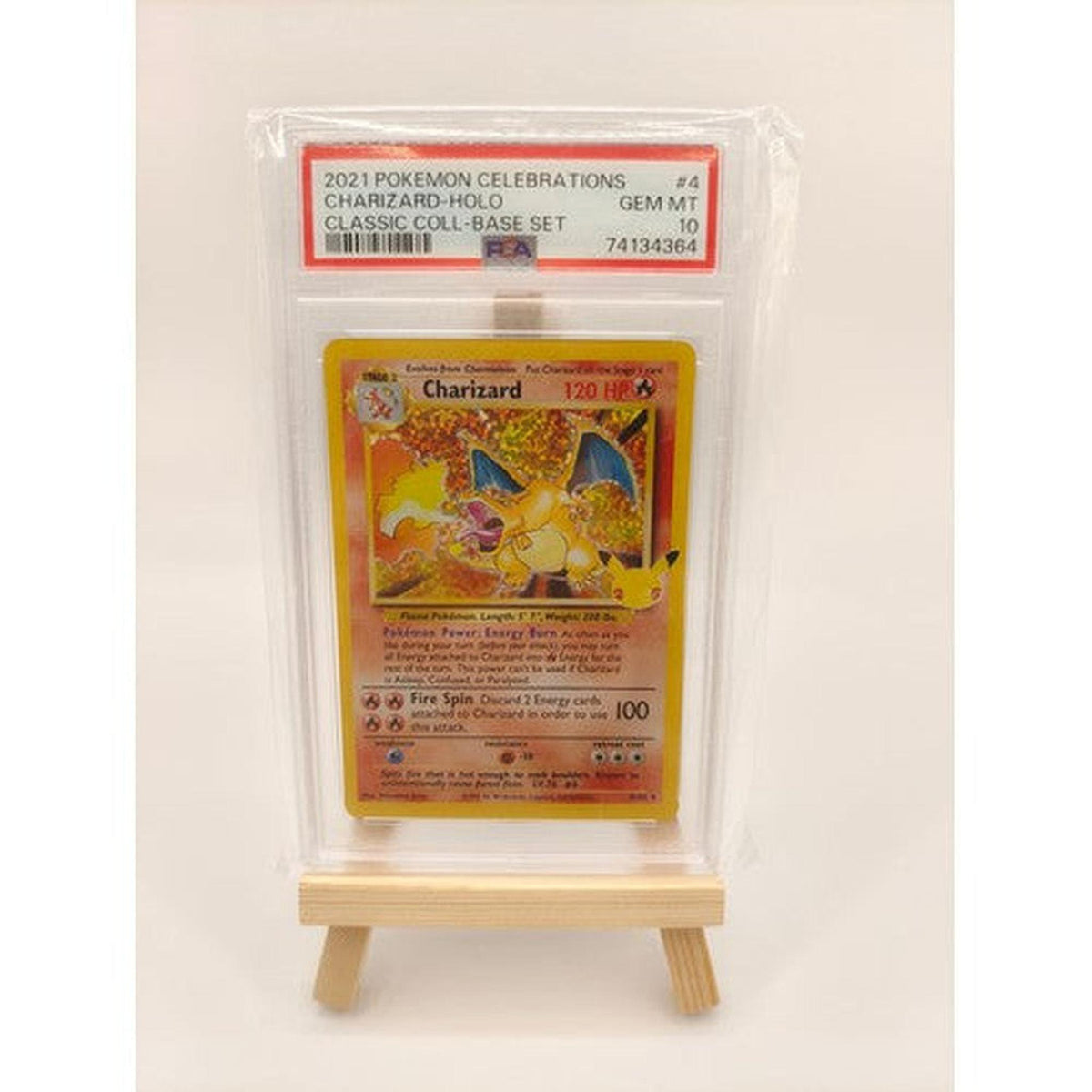 Pokémon - Charizard (PSA 10) Holo