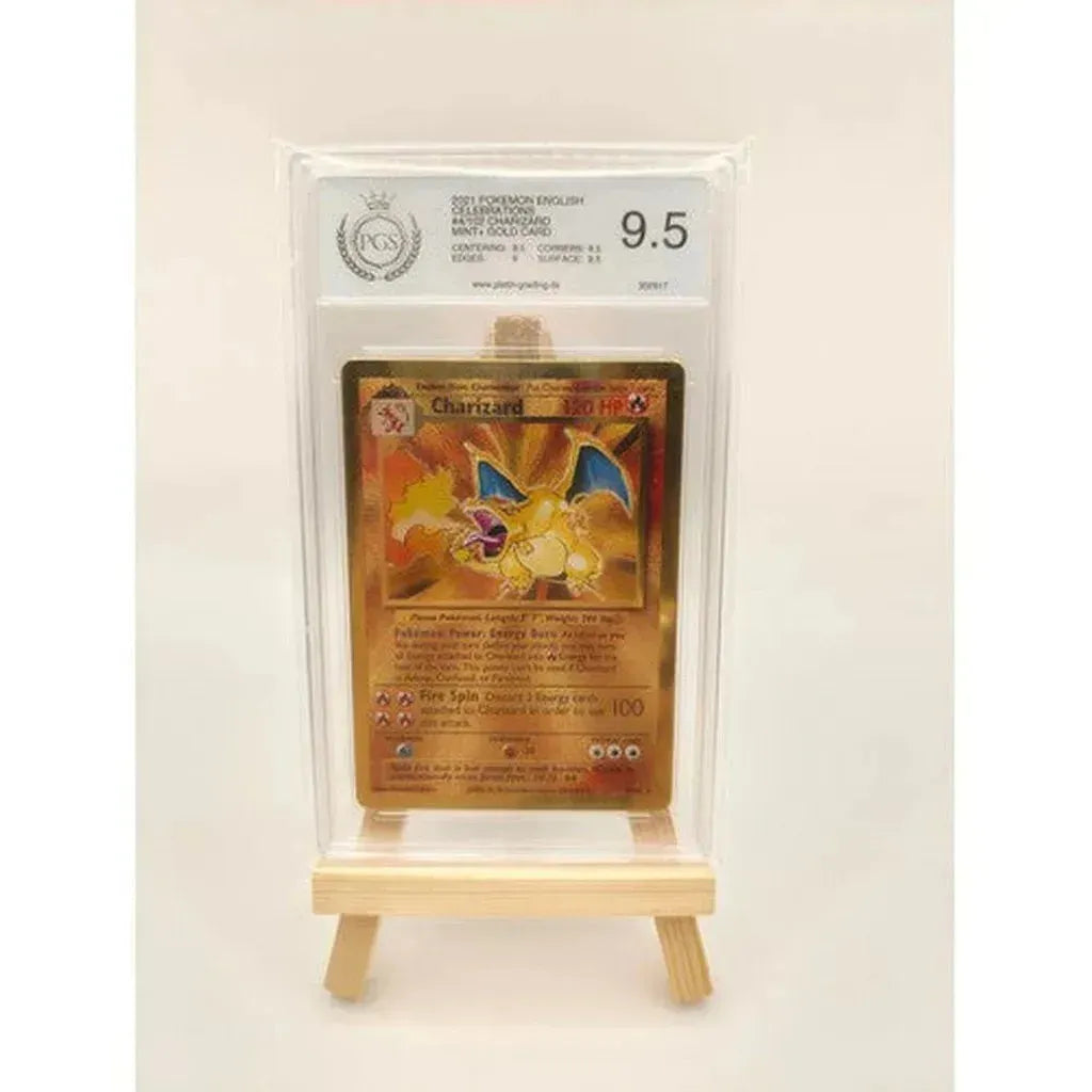 Pokémon - Charizard (PGS 9.5) Gold Metal