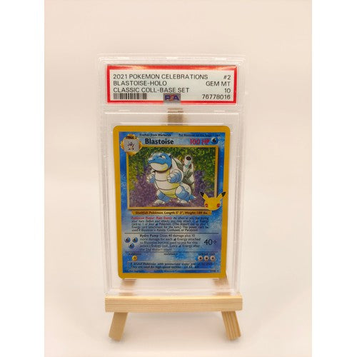 Pokémon - Blastoise (PSA 10) Holo