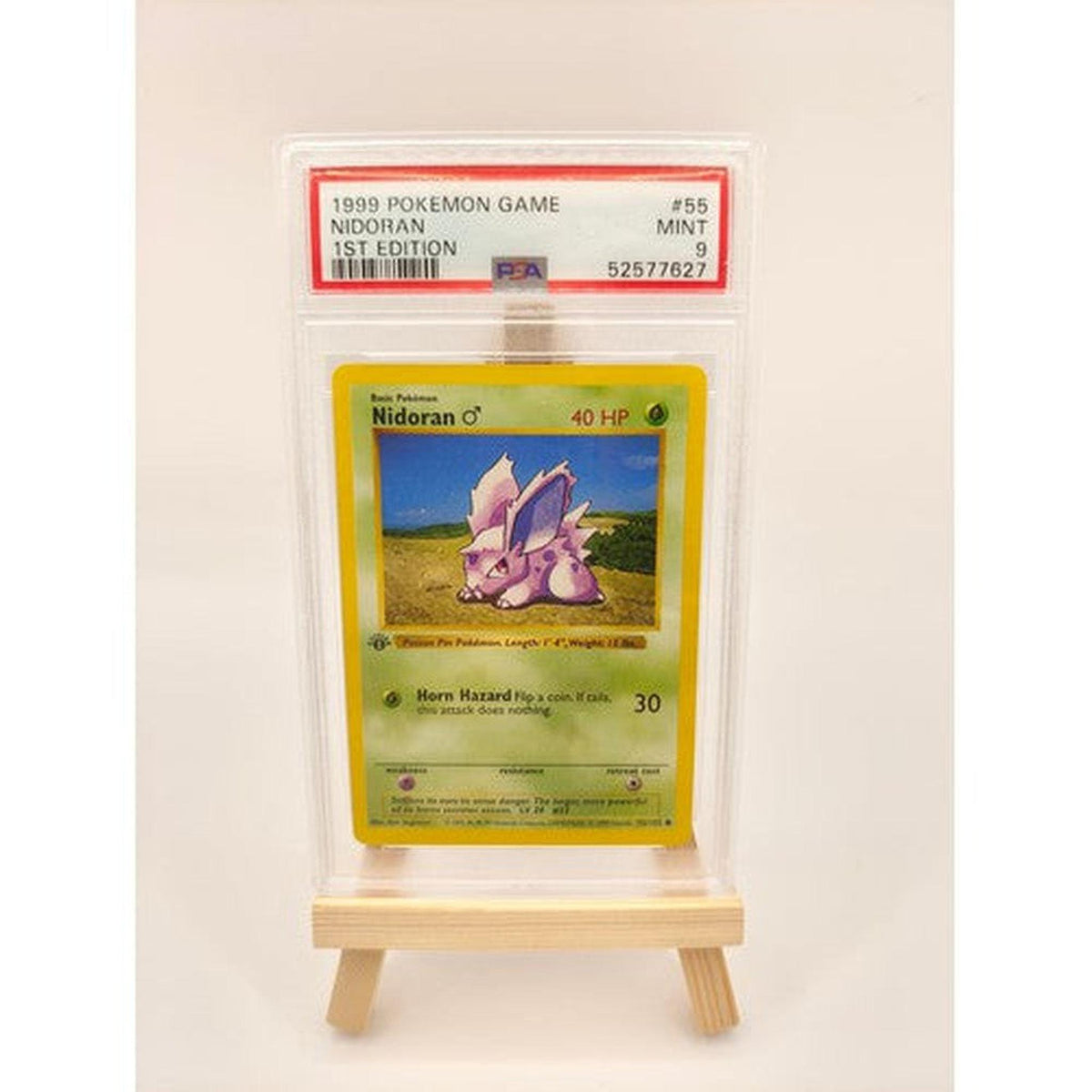 Pokémon - 1st Edition Nidoran (male) (PSA 9) Shadowless