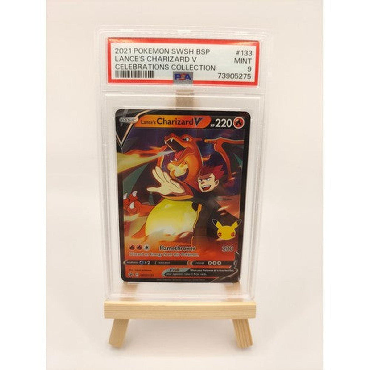 Pokemon - Lance&#39;s Charizard (PSA 9)