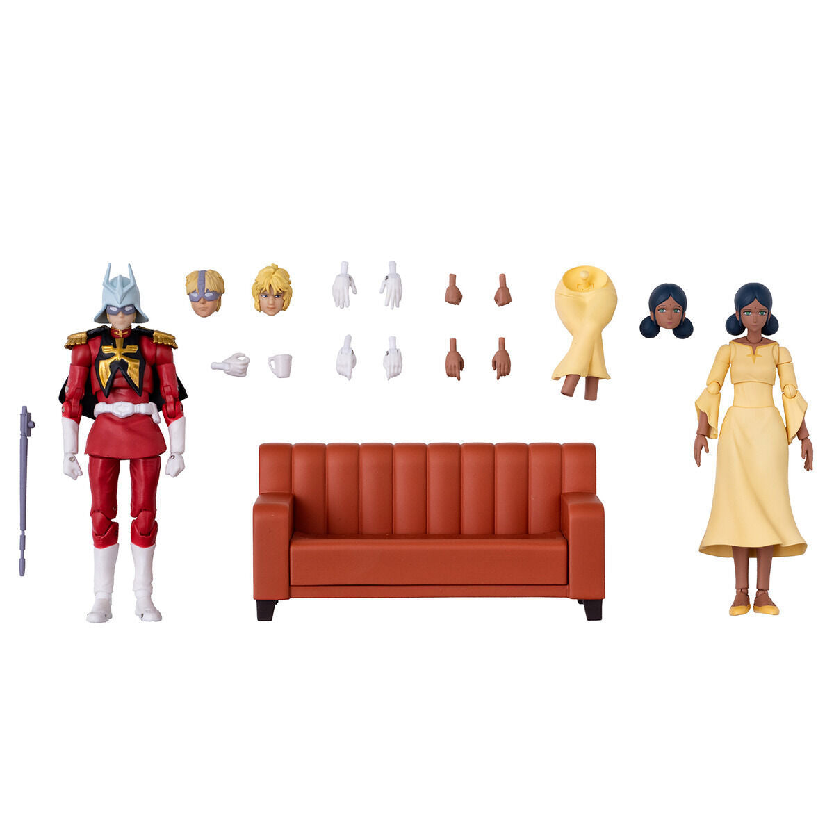 Mobile Suit Gundam - G.M.G. Collection EX - Char Aznable & Lalah Sune Set (Newtype Awakening) [Pre-Order]