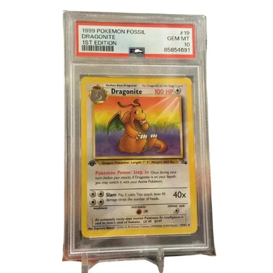 Pokémon - 1st Edition Dragonite (PSA 10) Non Holo