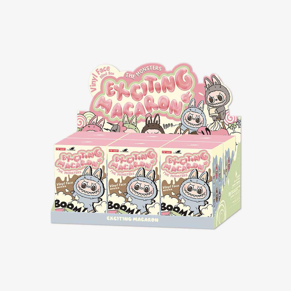 Pop Mart THE MONSTERS Exciting Macaron Series Vinyl Plush