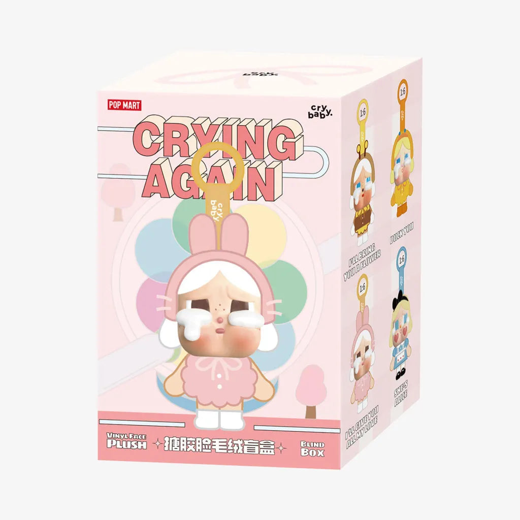 Pop Mart - CRYBABY Crying Again Series-Vinyl Face Plush Toy