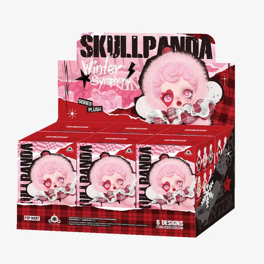Pop Mart -  SKULLPANDA Winter Symphony Series Plush Toy