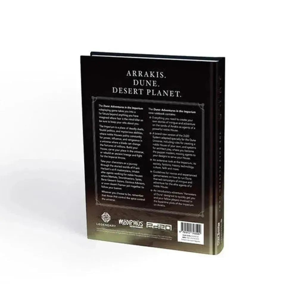Dune RPG Core Rulebook-Tabletop RPG-Modiphius Entertainment-