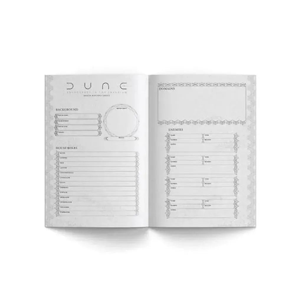 Dune RPG - Player's Journal-Tabletop RPG-Modiphius Entertainment-
