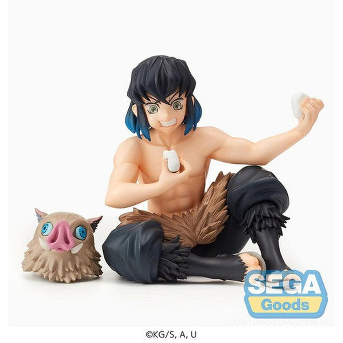 Demon Slayer: Kimetsu no Yaiba - Inosuke Hashibira Premium Perching Statue