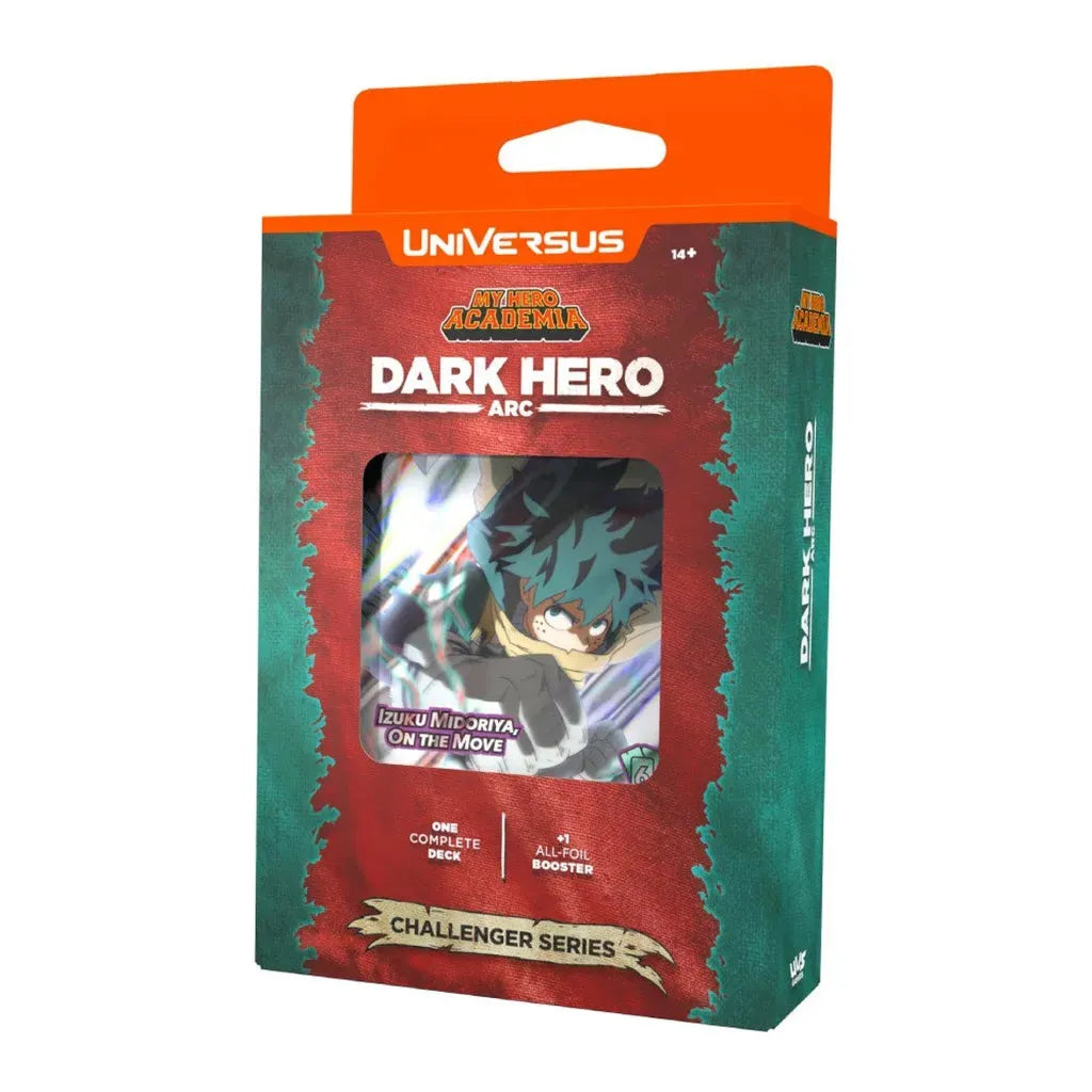 UniVersus Challenger Series My Hero Academia trading card game booster deck