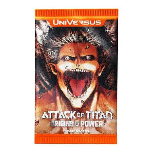 Image UniVersus - Attack on Titan: Origins of Power Booster Box - Trading Card Game