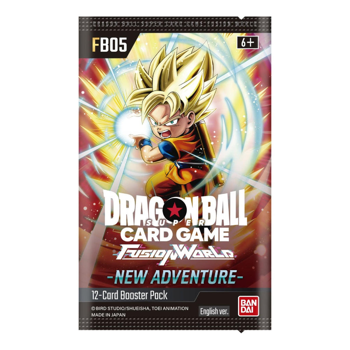 Dragon Ball Super Card Game Fusion World New Adventure Booster Pack FB05