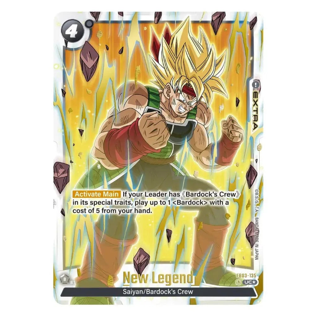 Dragon Ball Super Card Game Bardock Energy Marker & Reprint Card