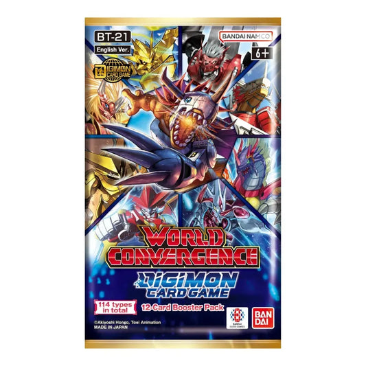 Digimon BT21 World Convergence Booster Box