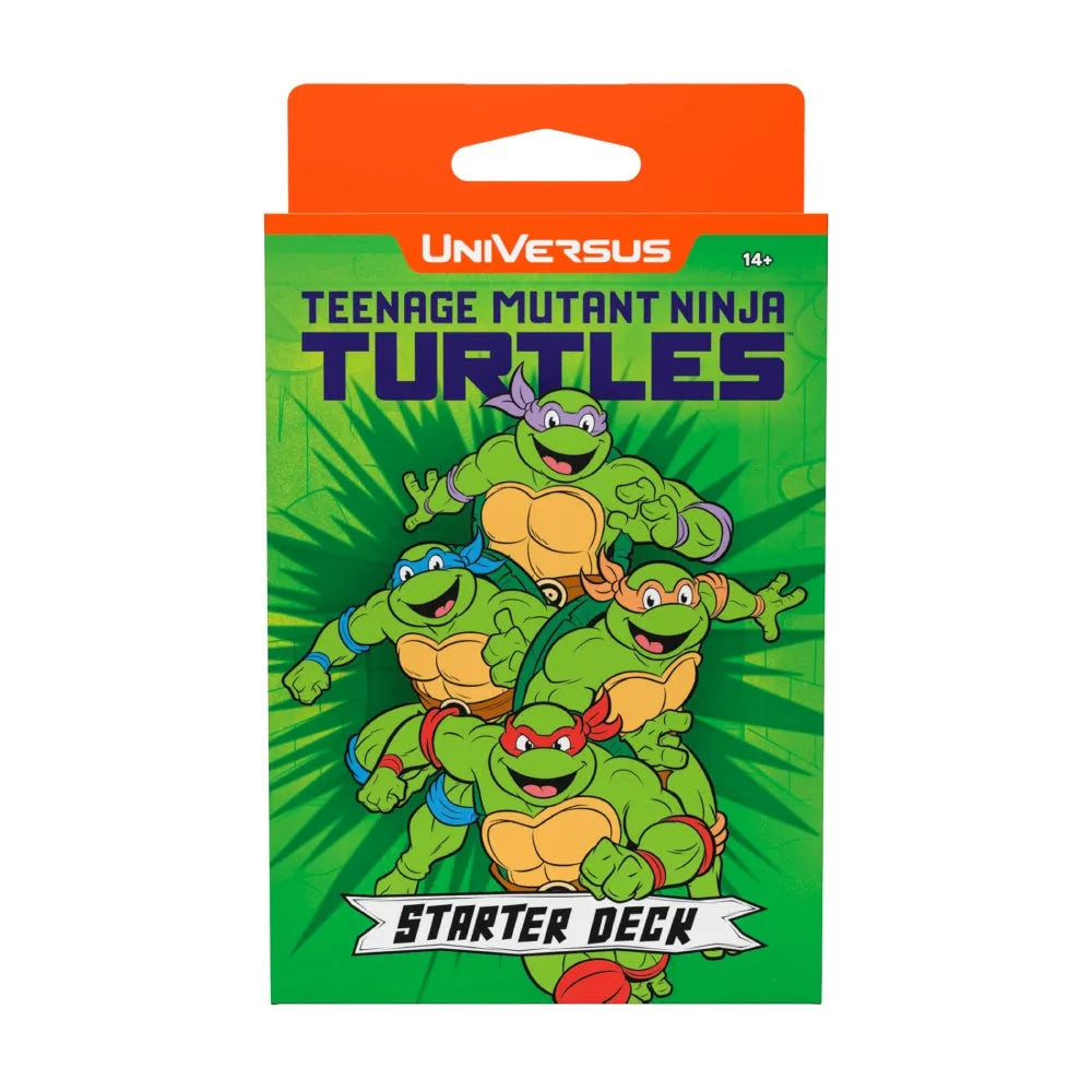 UniVersus Teenage Mutant Ninja Turtles Starter Deck Box Front