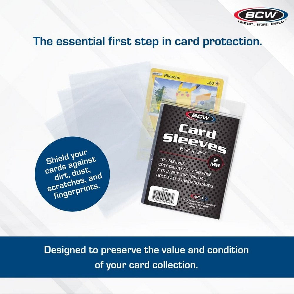 BCW-Standard-Card-Sleeves-100-Count-detail-view