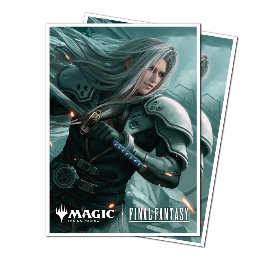Ultra Pro Magic: The Gathering – Final Fantasy 105ct Apex Deck Protectors – Sephiroth, Planet's Heir