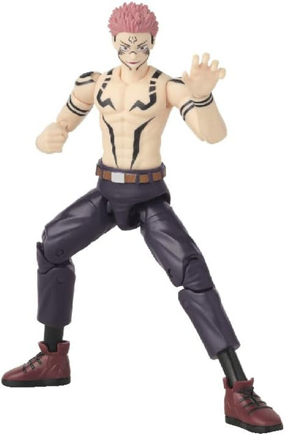 Bandai-Jujutsu-Kaisen-Anime-Heroes-Ryomen-Sukuna-2nd-Action-Figure-Front-View
